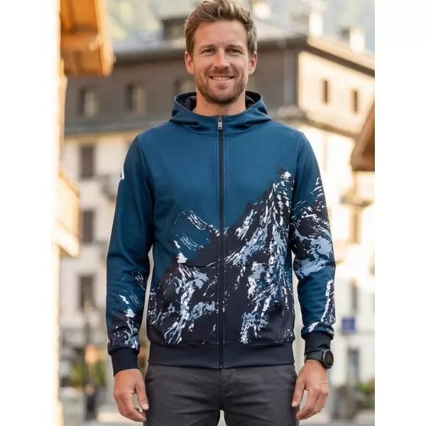  Férfi pulóver a zip prémiumon ALTISPORT VOJ/ALM059MI02 HADITENGERÉSZET 