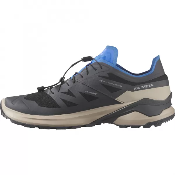  Férfi cipők SALOMON XA META GTX MIF L47886900 FEKETE/OXFORD BARNA/FRANCIA KÉK 