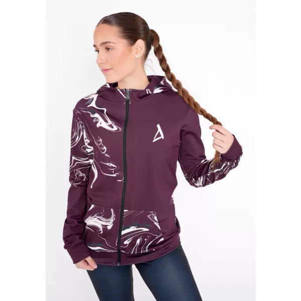  Női pulóver a zip prémiumon ALTISPORT VOJ/ALW064MI02 ÉRC 