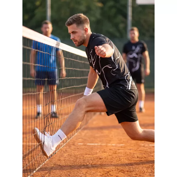  Férfi funkcionális T -piró prémium ALTISPORT VOJ/ALM073TR01 FEKETE 