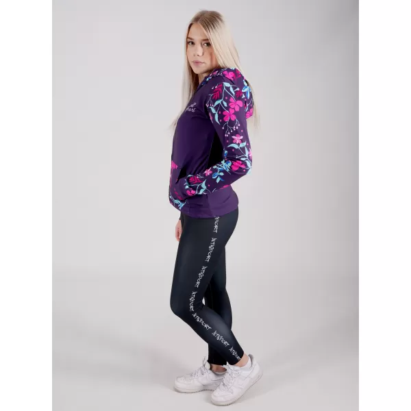  Női pulóver a zip prémiumon ALTISPORT VOJ/ALW063MI02 FUKSZIA 