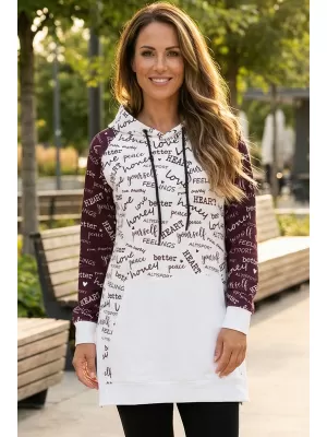 Női funkcionális pulóver prémium ALTISPORT VOJ/ALW067MI03 BURGUNDIA