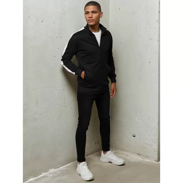  Férfi pulóver DSTREET BX5562 FEKETE 