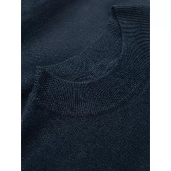  Férfi pulóver OMBRE OM-SWTN-0125 SÖTÉTKÉK 