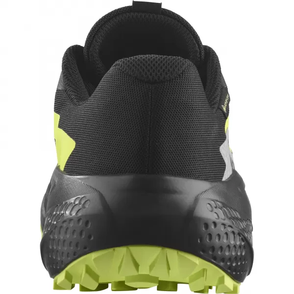 Férfi cipők SALOMON ALPHAGLIDE GTX L47802000 FEKETE/ÖTVÖZET/ÉLES ZÖLD 