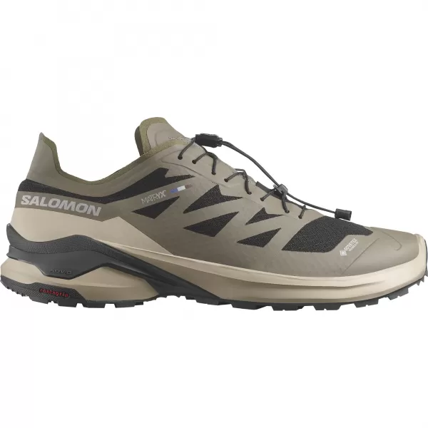  Férfi cipők SALOMON XA META GTX MIF L47887000 FEKETE/OXFORD BARNA/SÓLYOM 
