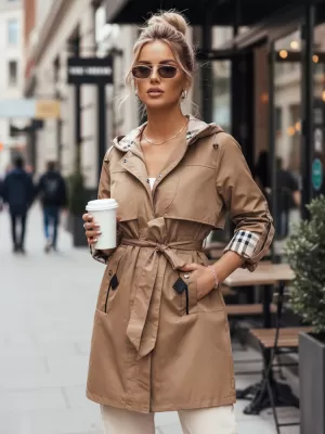 Kabát DSTREET TY4213 BÉZS