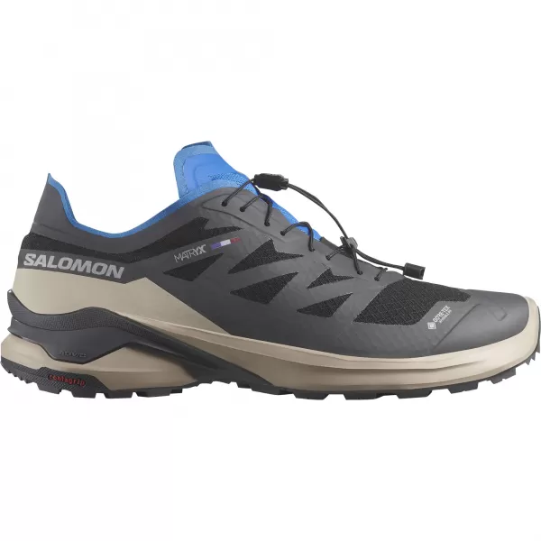  Férfi cipők SALOMON XA META GTX MIF L47886900 FEKETE/OXFORD BARNA/FRANCIA KÉK 