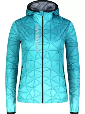 Női világos softshell kabát NORDBLANC PURESNOW NBWSL8103 TÜRKIZ