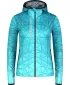 Női világos softshell kabát NORDBLANC PURESNOW NBWSL8103 TÜRKIZ