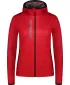 Női világos softshell kabát NORDBLANC PURESNOW NBWSL8103 PIROS