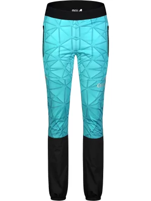 Női könnyű vízálló softshell nadrág NORDBLANC FINDING NBWPL8104 TÜRKIZ