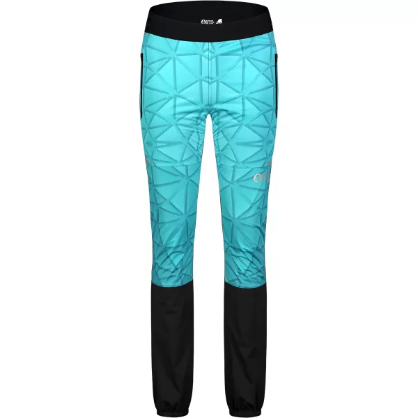  Női könnyű vízálló softshell nadrág NORDBLANC FINDING NBWPL8104 TÜRKIZ 