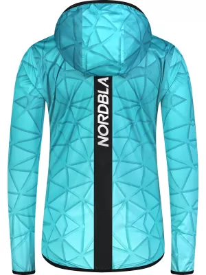 Női világos softshell kabát NORDBLANC PURESNOW NBWSL8103 TÜRKIZ