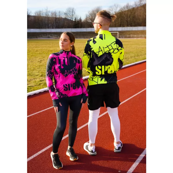  Női sport pulóver prémium plusz ALTISPORT VOJ/ALW076MI04 RÓZSASZÍNŰ 
