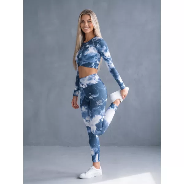  Női hosszú nadrág prémium ALTISPORT VOJ/ALW066LEG01 SÖTÉTKÉK 