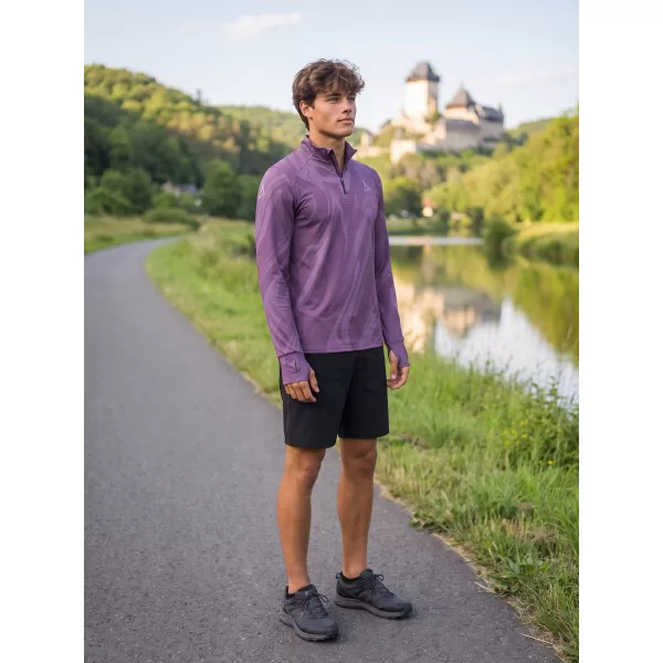  Férfi sport pulóver prémium plusz ALTISPORT VOJ/ALM072MI04 LILA 