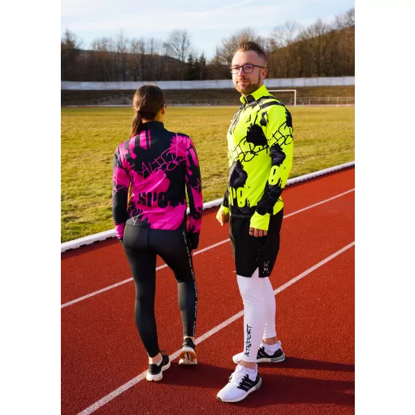  Női sport pulóver prémium plusz ALTISPORT VOJ/ALW076MI04 RÓZSASZÍNŰ 