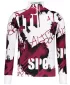 Férfi sport pulóver prémium plusz ALTISPORT VOJ/ALM076MI04 FEHÉR/PIROS