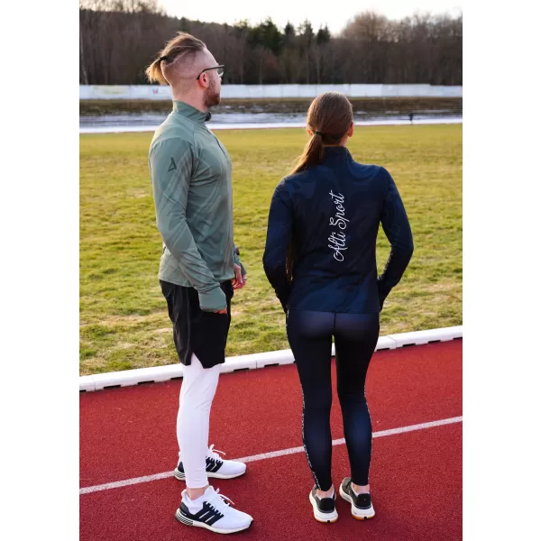  Férfi sport pulóver prémium plusz ALTISPORT VOJ/ALM072MI04 ZÖLD 