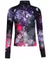 Női sport pulóver prémium plusz ALTISPORT VOJ/ALW055MI04 FEKETE -PINK