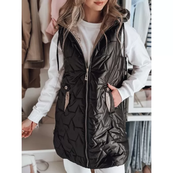  Mellény DSTREET GLITTI TY4804 FEKETE 