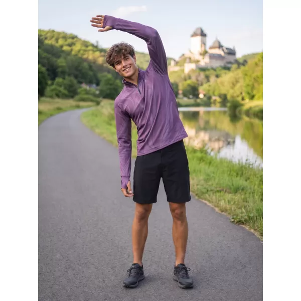  Férfi sport pulóver prémium plusz ALTISPORT VOJ/ALM072MI04 LILA 