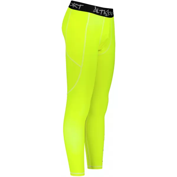  Férfi sport lábbeli hosszú prémium ALTISPORT VOJ/ALM000LEG01 FLUO-SÁRGA 