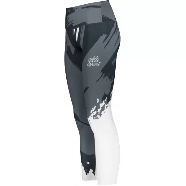  Női hosszú nadrág prémium ALTISPORT VOJ/ALW081LEG01 FEKETE-SZÜRKE 