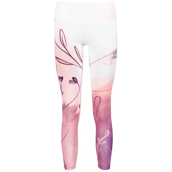  Női hosszú nadrág prémium ALTISPORT VOJ/ALW083LEG01 FEHÉR -PINK 