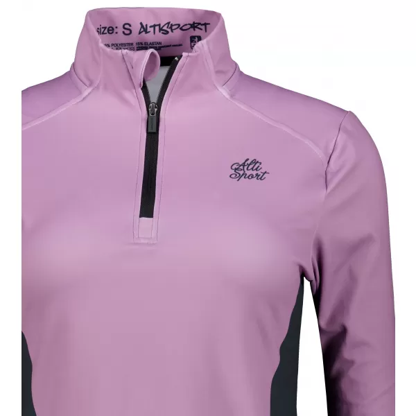  Női sport pulóver prémium plusz ALTISPORT VOJ/ALW078MI04 LILA 