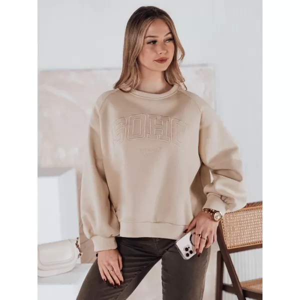  Női pulóver DSTREET COSYONE BY1349 BÉZS 