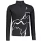 Férfi sport pulóver prémium plusz ALTISPORT VOJ/ALM073MI04 FEKETE