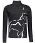 Férfi sport pulóver prémium plusz ALTISPORT VOJ/ALM073MI04 FEKETE
