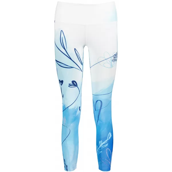  Női hosszú nadrág prémium ALTISPORT VOJ/ALW083LEG01 FEHÉR -BLUE 