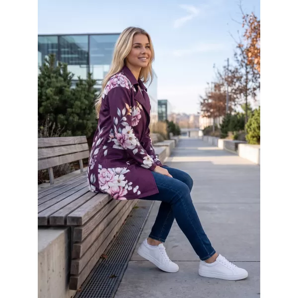  Női pulóver prémium táska ALTISPORT VOJ/ALW087MI05 BURGUNDIA 