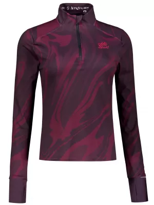Női sport pulóver prémium plusz ALTISPORT VOJ/ALW072MI04 BORVÖRÖS