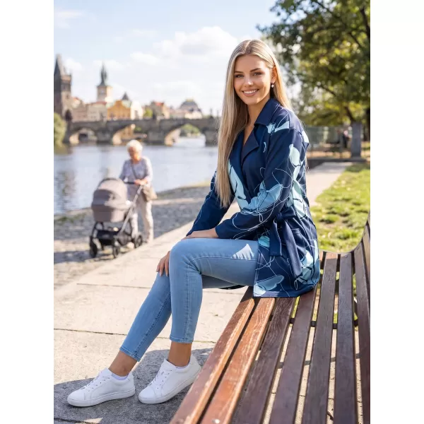  Női pulóver prémium táska ALTISPORT VOJ/ALW086MI05 SÖTÉTKÉK 