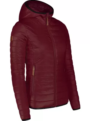 Vattázott kabát NORDBLANC STRONGFEELING NBWJL8117 BURGUNDIA