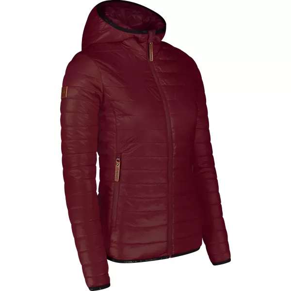  Vattázott kabát NORDBLANC STRONGFEELING NBWJL8117 BURGUNDIA 