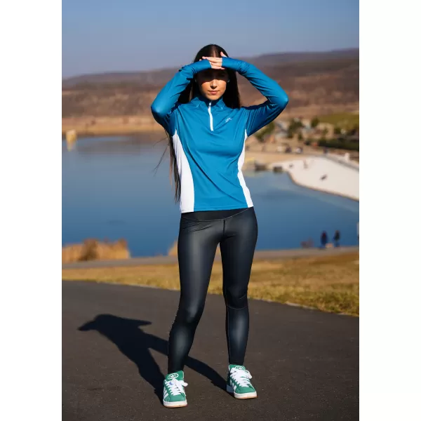  Női sport pulóver prémium plusz ALTISPORT VOJ/ALW078MI04 KEROZIN 