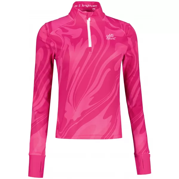  Női sport pulóver prémium plusz ALTISPORT VOJ/ALW072MI04 RÓZSASZÍNŰ 