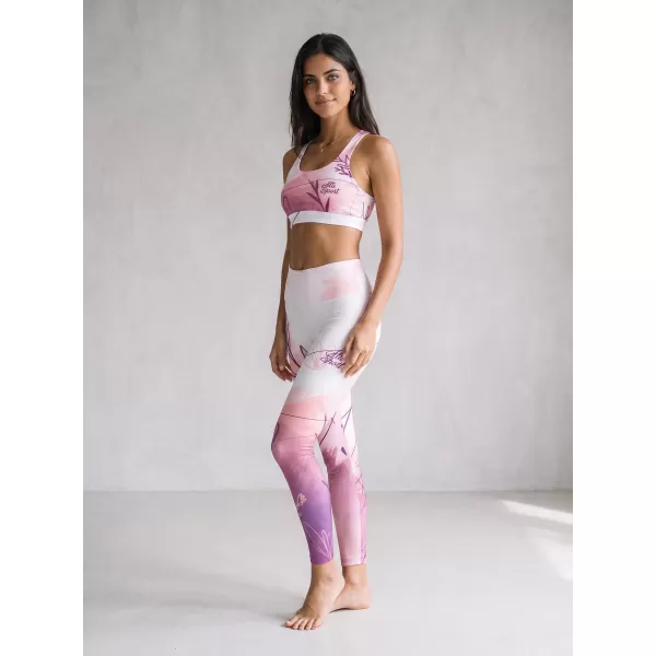 Női hosszú nadrág prémium ALTISPORT VOJ/ALW083LEG01 FEHÉR -PINK 