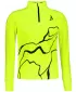 Férfi sport pulóver prémium plusz ALTISPORT VOJ/ALM073MI04 FLUO-SÁRGA