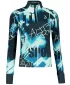 Női sport pulóver prémium plusz ALTISPORT VOJ/ALW076MI04 KÉK/FEKETE