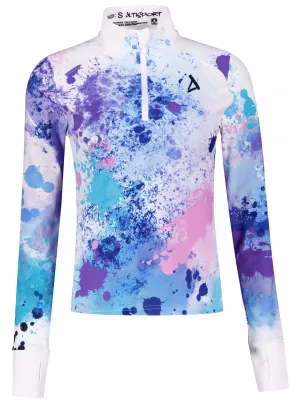 Női sport pulóver prémium plusz ALTISPORT VOJ/ALW055MI04 LILA/KÉK