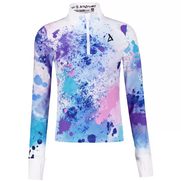  Női sport pulóver prémium plusz ALTISPORT VOJ/ALW055MI04 LILA/KÉK 
