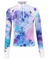 Női sport pulóver prémium plusz ALTISPORT VOJ/ALW055MI04 LILA/KÉK
