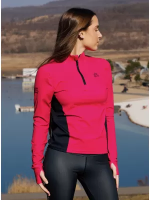 Női sport pulóver prémium plusz ALTISPORT VOJ/ALW078MI04 PIROS
