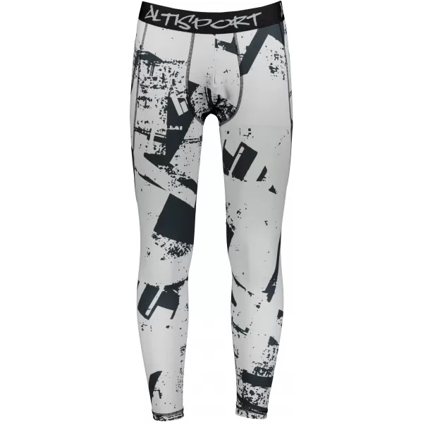  Férfi sport lábbeli hosszú prémium ALTISPORT VOJ/ALM079LEG01 FEKETE -GRAY 